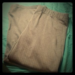 Betabrand Bootcut Herringbone Dress Pant Yoga Pant